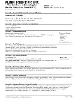 FLINN SCIENTIFIC INC.