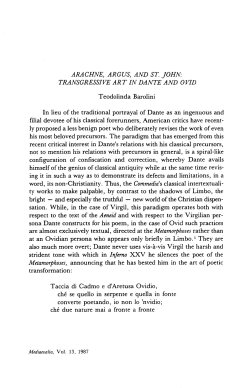 Arachne, Argus, and St. John