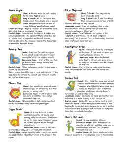 Annie Apple Bouncy Ben Clever Cat Dippy Duck Eddy Elephant