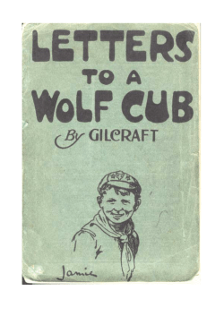 letters to a wolf cub - The Dump