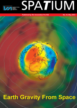 Earth Gravity From Space