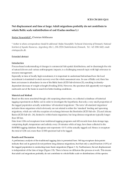 Net displacement and time at large: Adult migrations probably do not