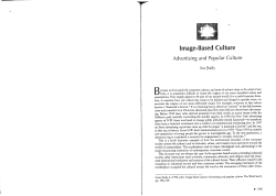 Image-Based Culture: Advertising and Popular Culture