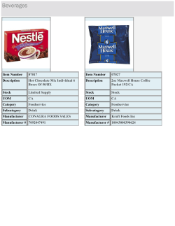 Beverages - OSU Stores