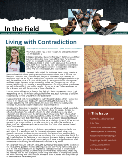 In the Field - Jesuit Volunteer Corps