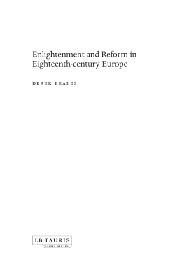 Enlightenment and Reform in Eighteenth