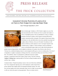 displayed - The Frick Collection