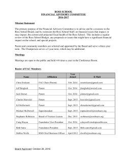 2016-2017 FAC Roster - Ross School District