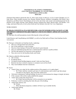 June - City of Westerville