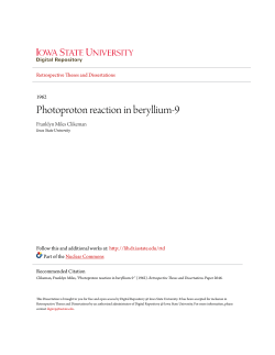 Photoproton reaction in beryllium-9