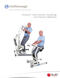 Alliance&trade; Safe Patient Handling and Patient Mobility