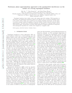 Stationary phase approximation approach to the quasiparticle