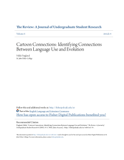 Cartoon Connections - Fisher Digital Publications