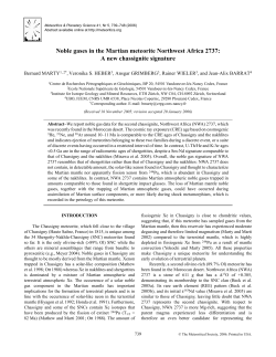 Noble gases in the Martian meteorite Northwest Africa 2737: A new