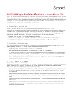Mobile and Google Analytics PDF