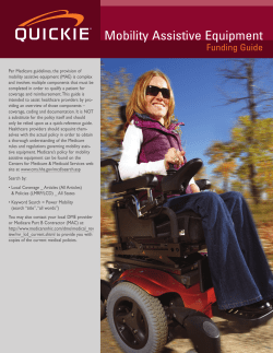 Mobility Assistive Equipment