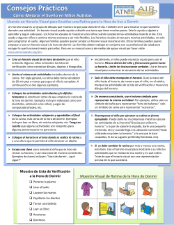 C&oacute;mo Mejorar el Sue&ntilde;o en Ni&ntilde;os Autistas