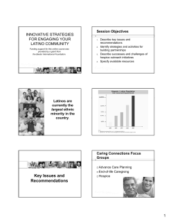 Key Issues and Recommendations