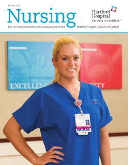 Nursing Magazine - Spring, 2016