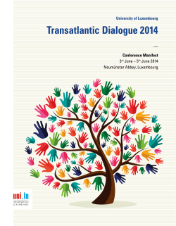Transatlantic Dialogue 2014