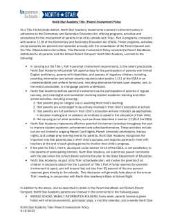 here - North Star Academy