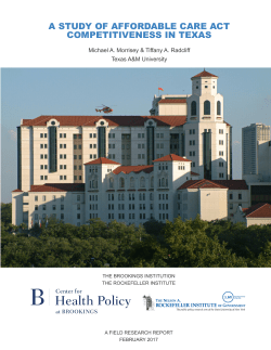 Texas - Brookings Institution