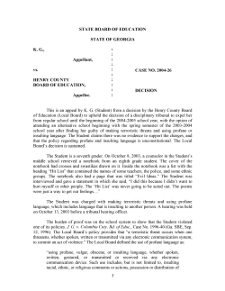 2004-26 - GADOE Georgia Department of Education