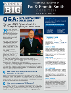 April 2012 - Emmitt Smith Enterprises