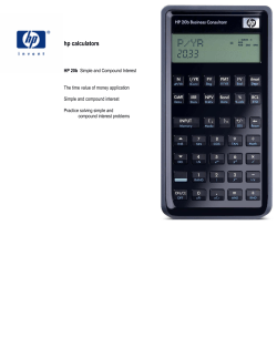 hp calculators