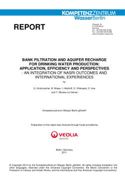 IC NASRI Final Report - Kompetenzzentrum Wasser Berlin