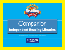 Independent Reading Libraries