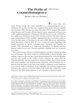 The Perils of Counterinsurgency - The Belfer Center for Science and