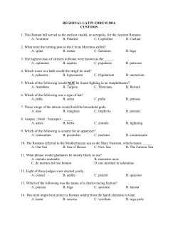 FJCL STATE LATIN FORUM 2009