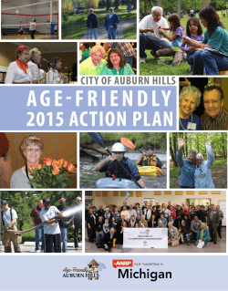 Age-Friendly Action Plan