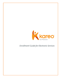 Kareo Medical Office Help Document