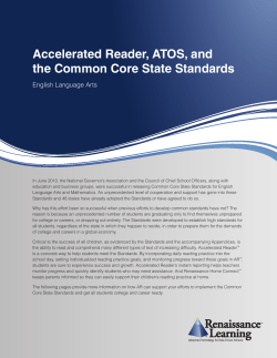 Text Complexity for AR - Mentor Public Schools