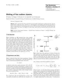 Melting of free sodium clusters