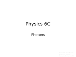 Physics 6C - UCSB C.L.A.S.
