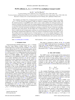 Pb-Pb collisions at &radic; sNN = 2.76 TeV in a multiphase transport model