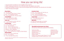 How you can bring life! - Southern Tier Family Life Church