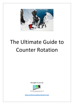 The Ultimate Guide to Counter Rotation