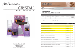 Natural - Crystal Deodorant