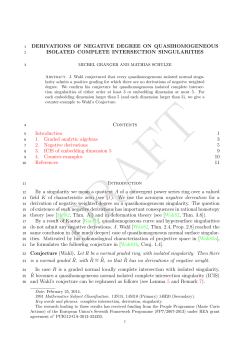 DERIVATIONS OF NEGATIVE DEGREE ON