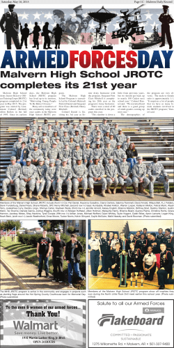 armed forces day - Malvern Daily Record