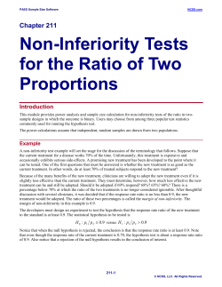 Non-Inferiority Tests for the Ratio of Two Proportions