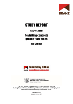 Revisiting concrete ground floor slabs