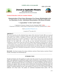 Full Paper - Journal of Applicable Chemistry