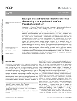 Sieving di-branched from mono-branched and linear - UvA-DARE
