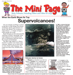 Supervolcanoes!