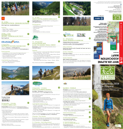 Hiking festivals 2016 in Slovenia